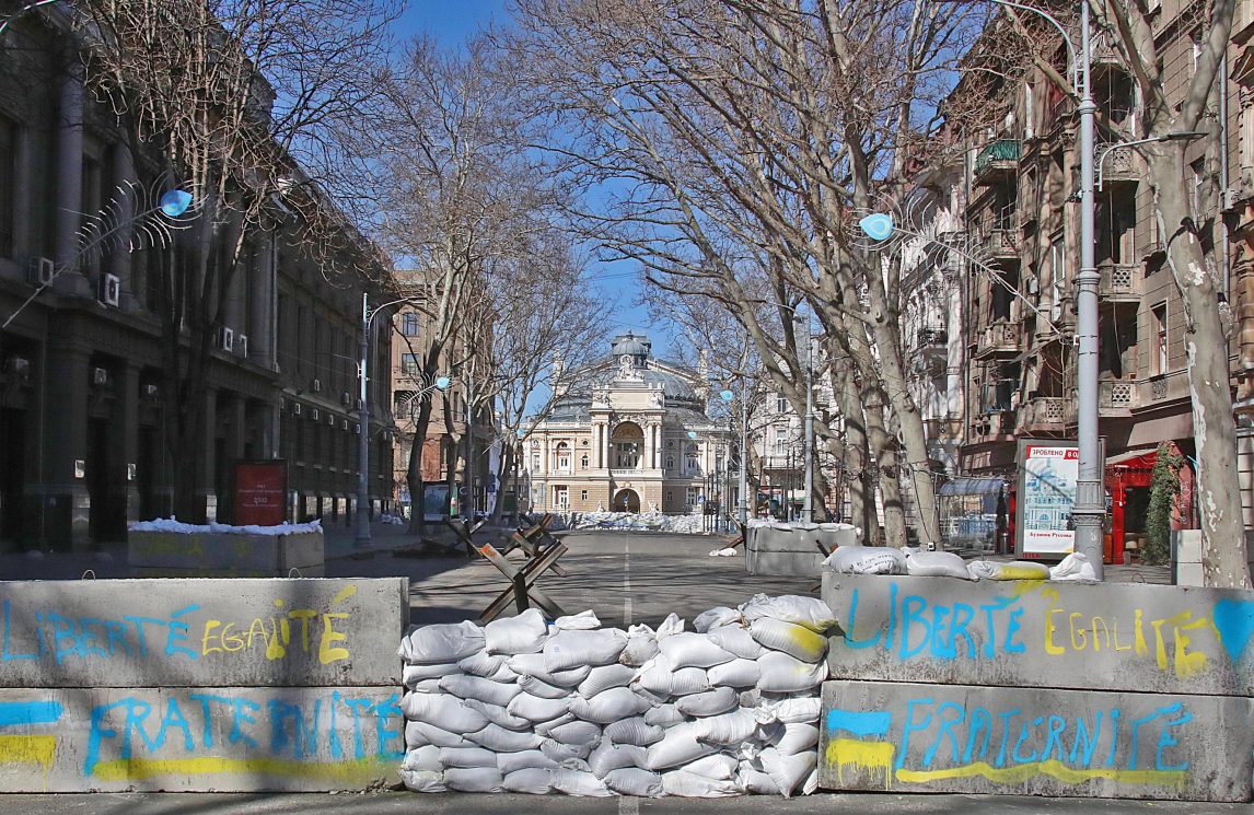 A Odessa la mobilitazione civile europea