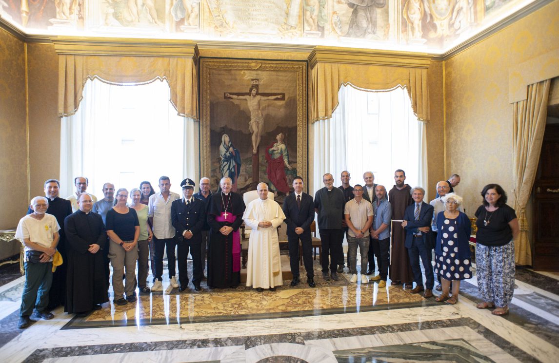 Da Venezia al Vaticano: 3 detenuti di S. Maria Maggiore ricevuti dal Papa