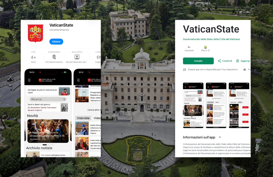 Lanciata la nuova app del sito istituzionale
