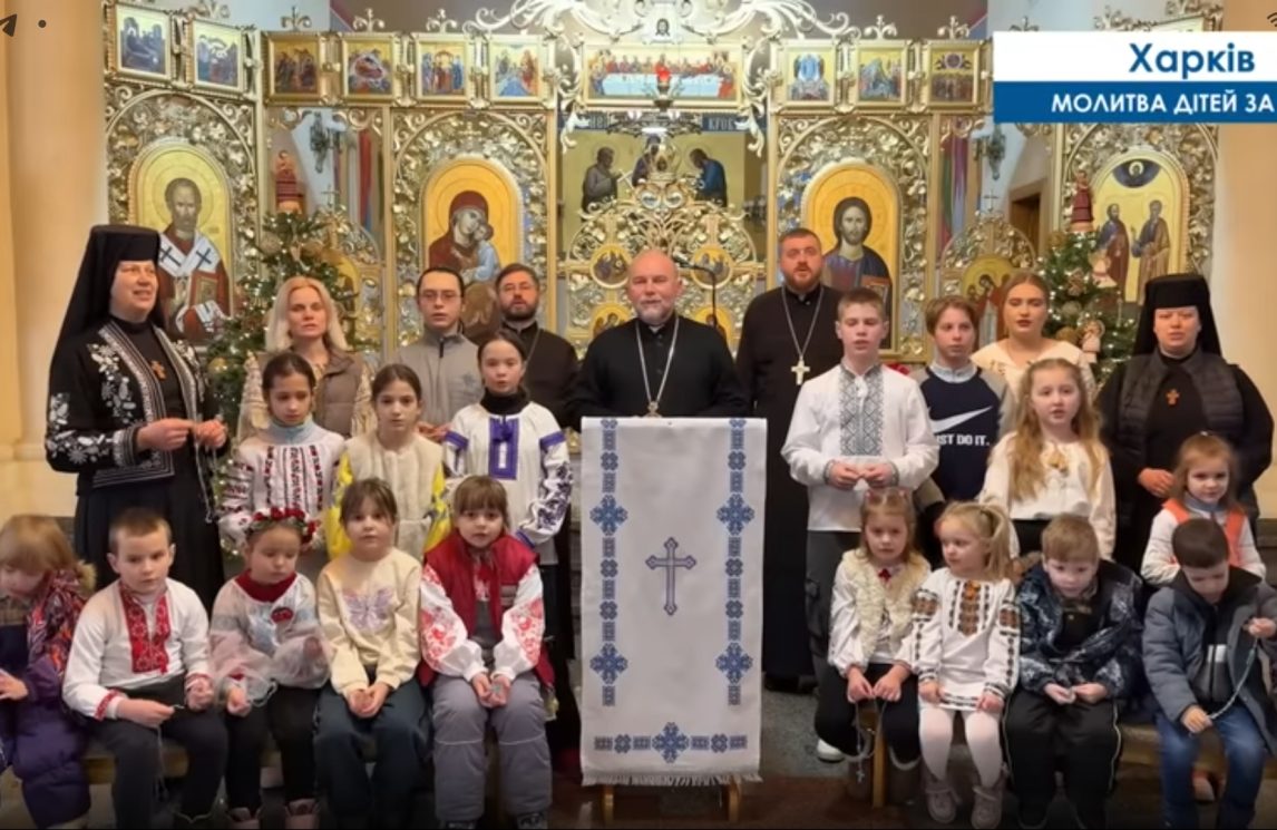 Kharkiv: il Rosario dei bimbi per la pace