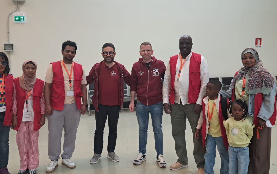 Sudan, Yemen, Iraq, Somalia: 63 rifugiati arrivano a Fiumicino